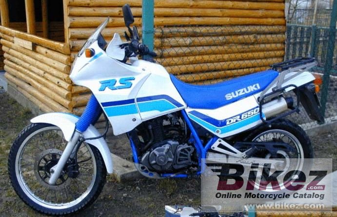 Big Lukasz Stolowski dr 650 rs picture and wallpaper from Bikez.com